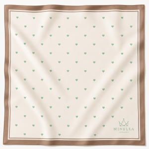 Collar & Bow Pet Scarf — Green
