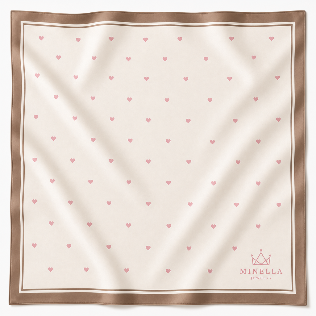 Collar & Bow Pet Scarf — Pink
