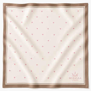 Collar & Bow Pet Scarf — Pink