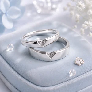 Eternal Vows Heart Pavé Ring